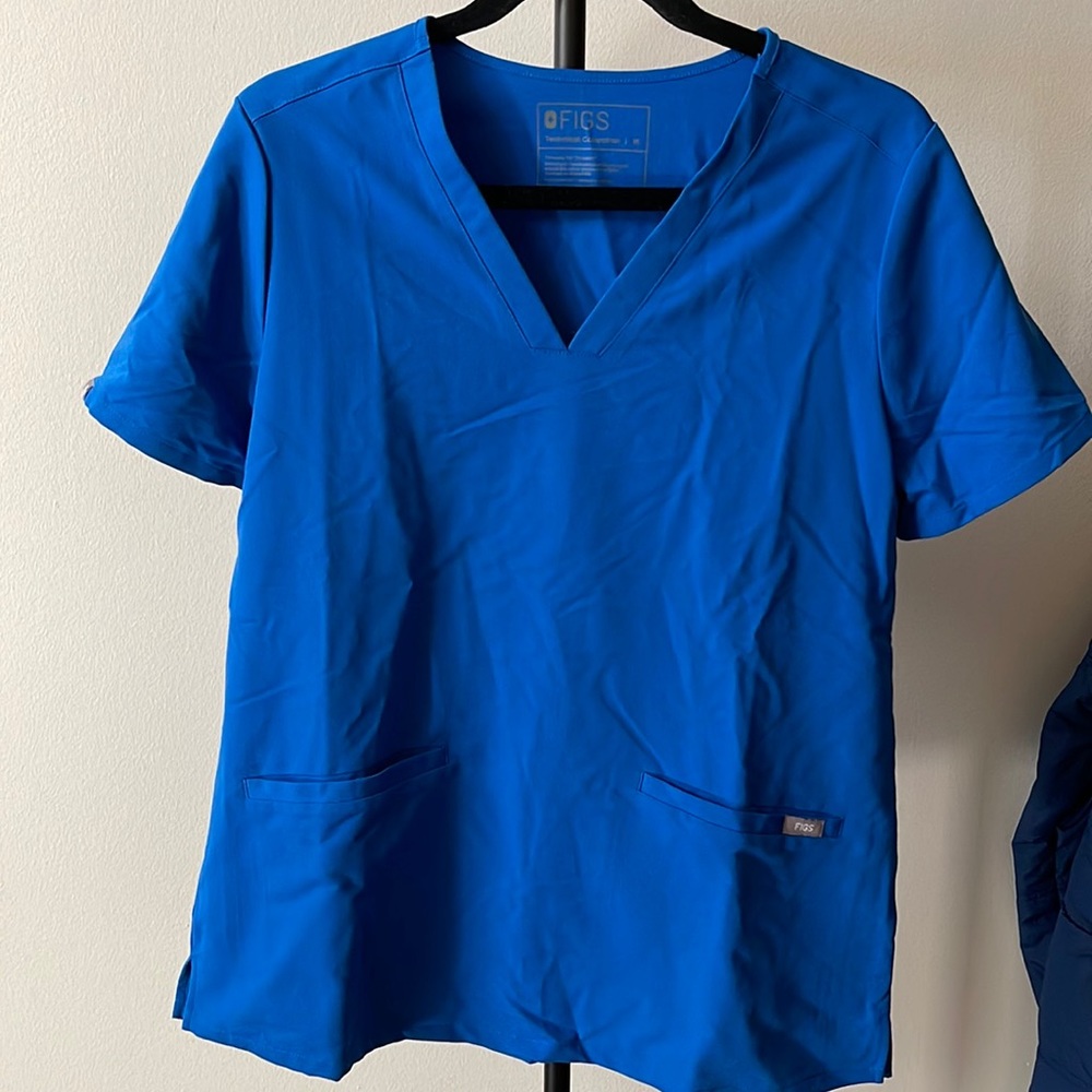 Figs Casma Scrub Top